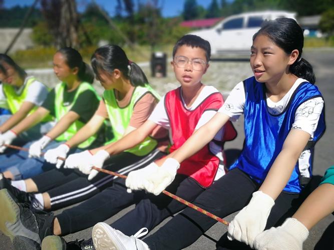 宜宾八方拓展训练中心:昭通市彝良县天立学校定制夏令营第五天